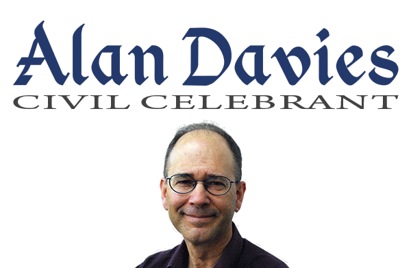 Alan Davies, Civil Celebrant